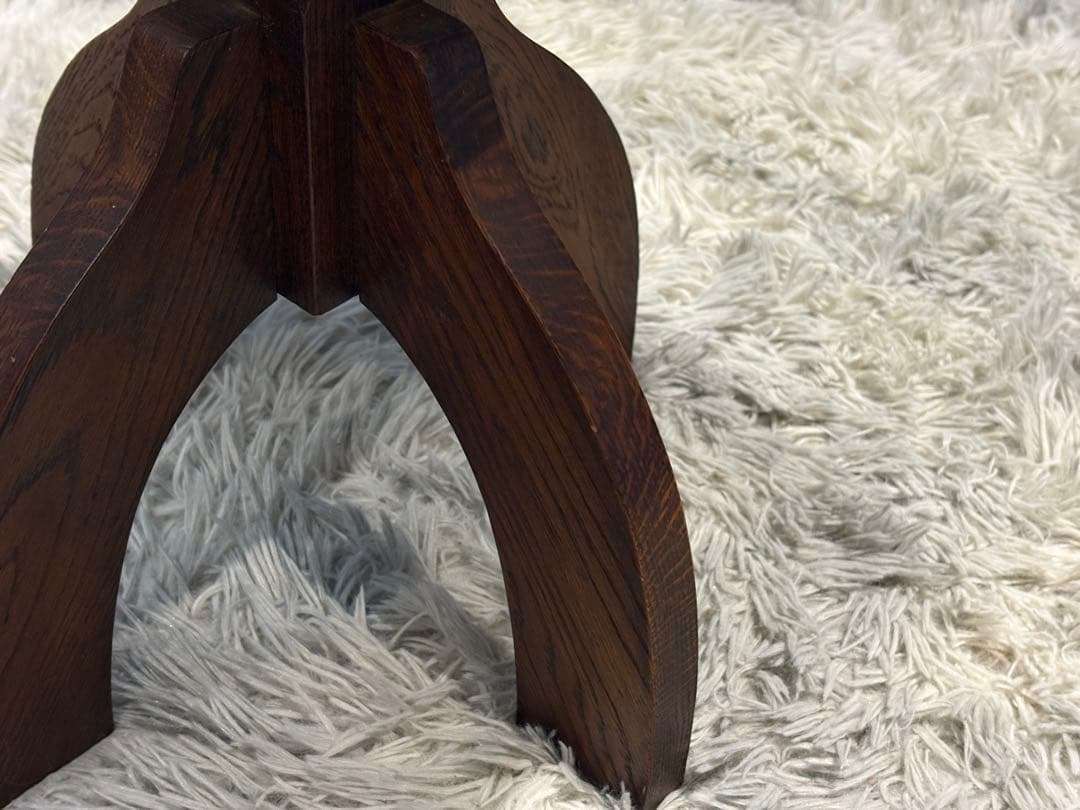 コーヒーテーブル サイドテーブル ナイトテーブル アンティーク 円卓 IG