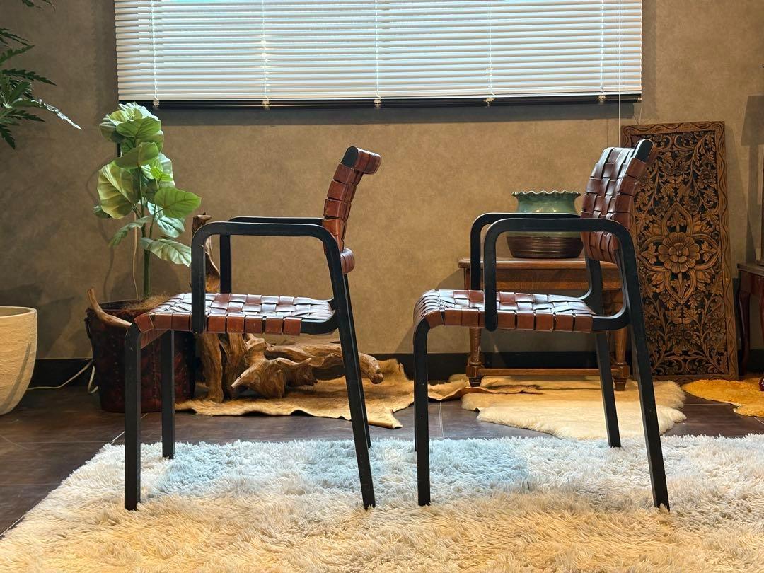 希少　アルフレックス　NTチェア　arflex 川上元美　アームチェア　NG