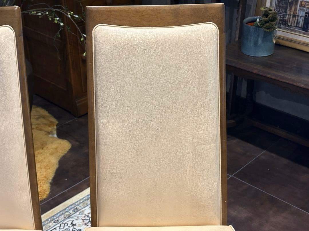 ①カリモク Direttore ディレトーレ ダイニングチェア 合皮レザー nZ