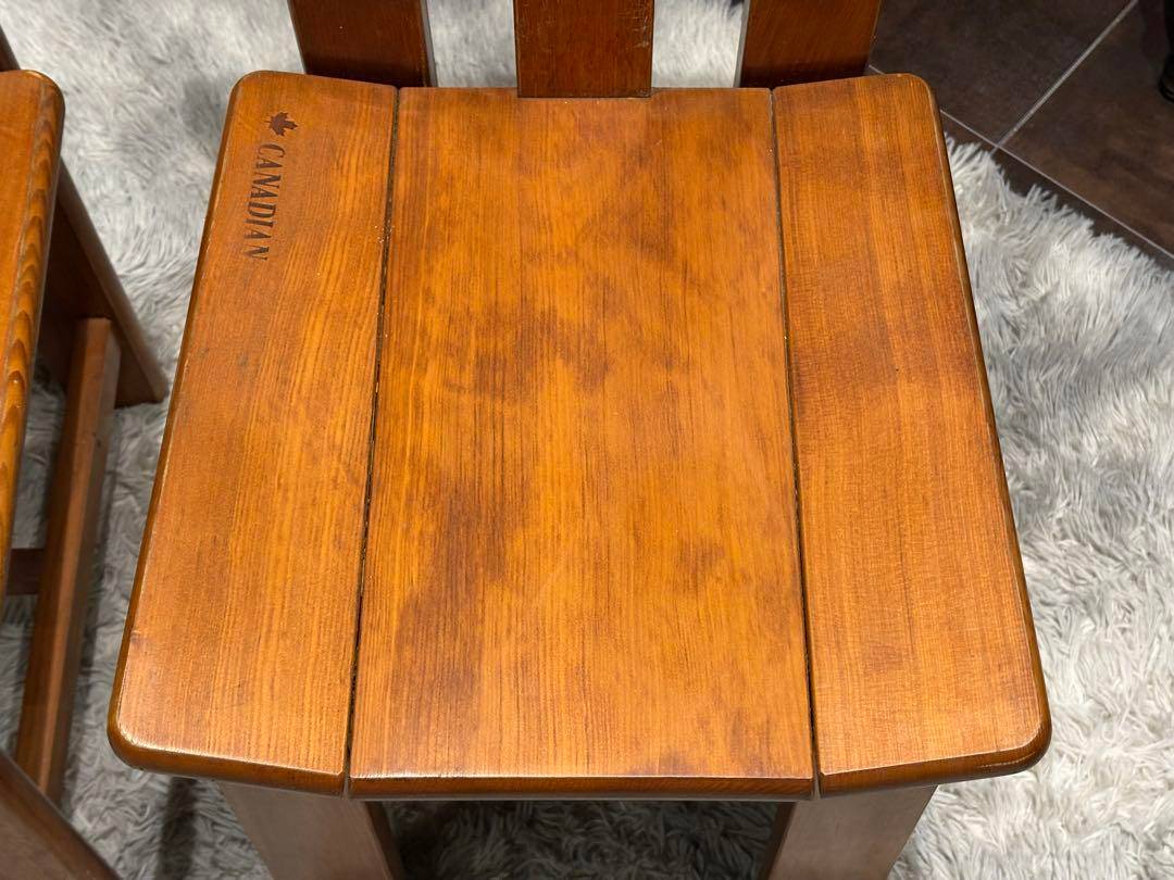 CANADIAN カナディアンダイニングチェア　リビングチェア　ビンテージ　nZ