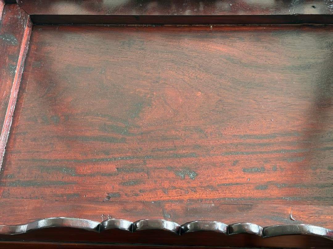 サイドテーブル　オリエンタル家具　ビンテージ　アンティーク　中華家具　IG