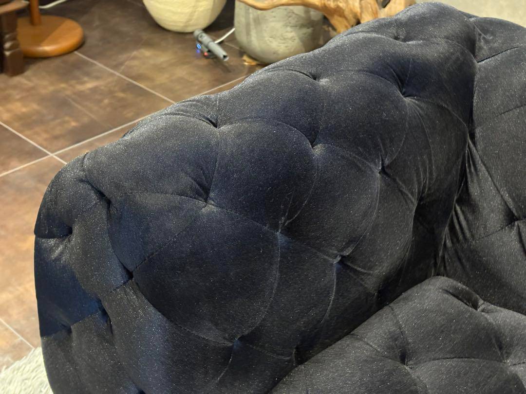 メリディアン　マーサークラブチェア　ベルベットチェア　コンテンポラリー　IGZ