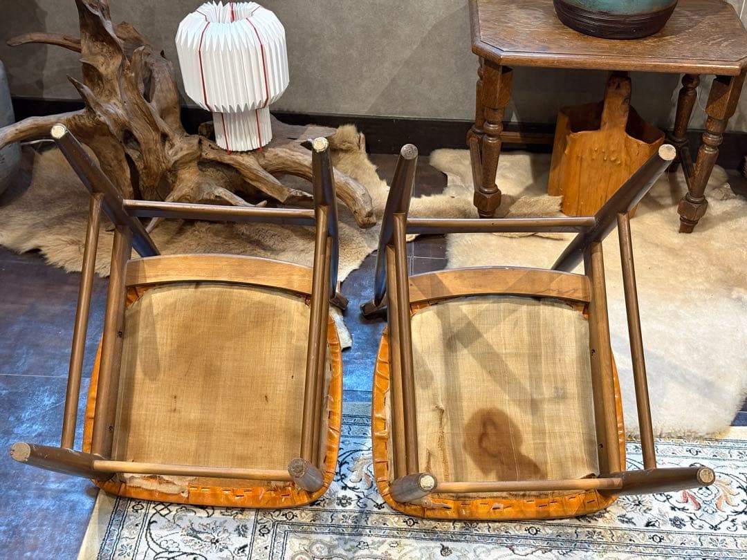 IF アイエフの家具　スポークチェア　レトロ　ヴィンテージ　ビンテージ　IZ