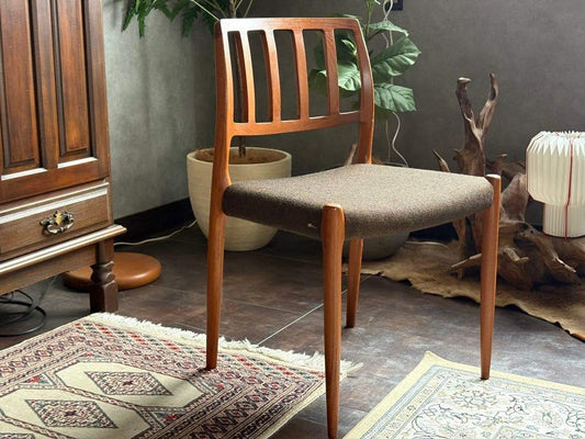 ⑥J.L. Møllers JLモラー　北欧ヴィンテージチェア　チーク材　NZ