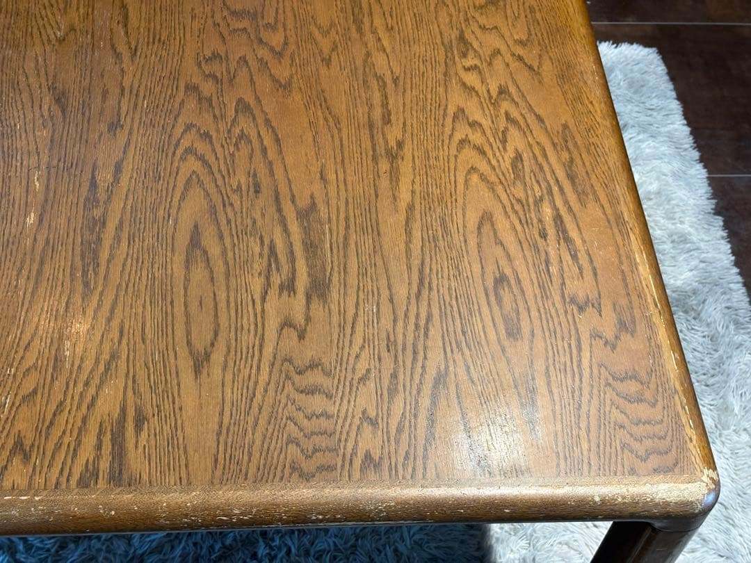 飛騨産業 キツツキ スクエアテーブル ダイニングテーブル アンティーク nG