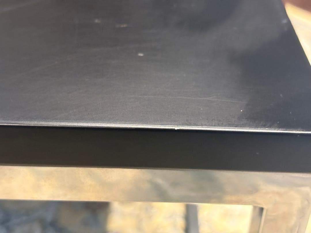 ローテーブル センターテーブル フラットローテーブル ブラック モダン SG