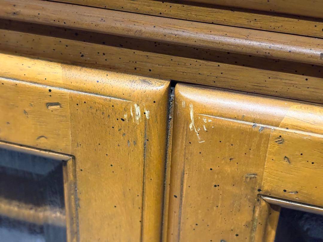 karimoku カリモク　食器棚　ディスプレイ　ガラスケース レトロ　IZ