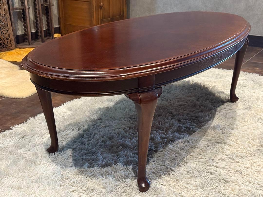 maruni マルニ木工　オールドマルニ　ラウンドテーブル　ローテーブル　猫脚