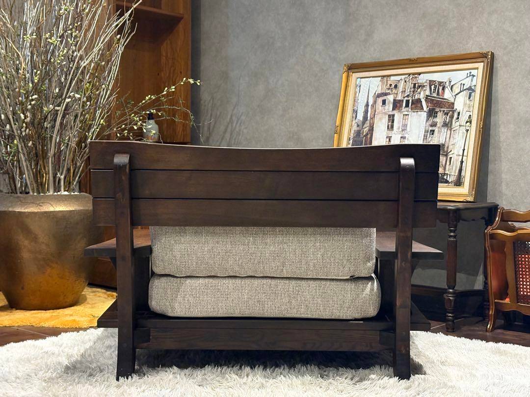 NITORI ニトリ　アカツキ　ラウンジソファ　1人掛ソファ　ビンテージ　SG NITORI ニトリ アカツキ ラウンジソファ 1人掛ソファ ビンテージ SG