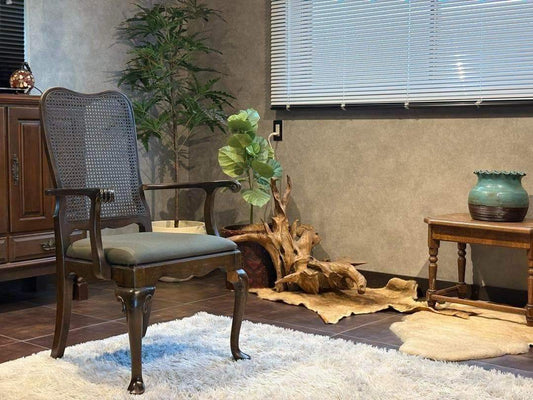 USビンテージ　アームチェア　猫脚　クラシカル　アメリカン　ブルックリン　洋風