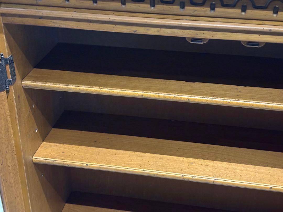 karimoku カリモク　食器棚　ディスプレイ　ガラスケース レトロ　IZ