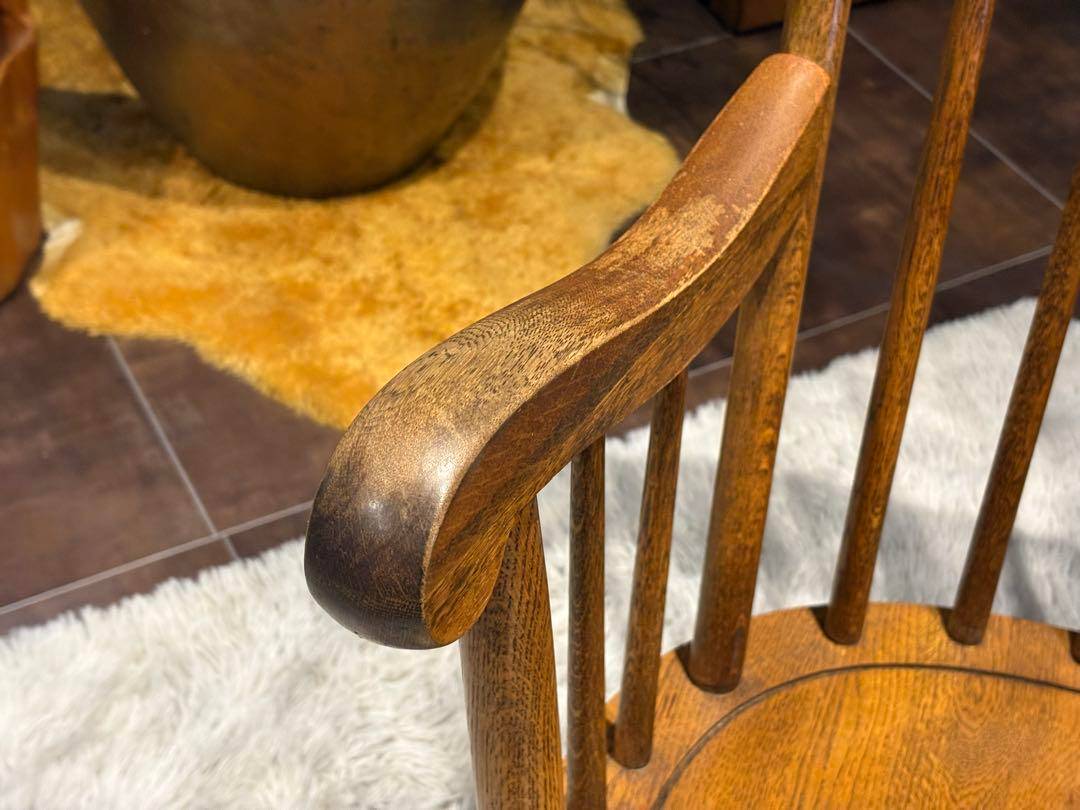 飛騨産業　キツツキマーク　ロッキングチェア　ヴィンテージ　アンティーク　SZ