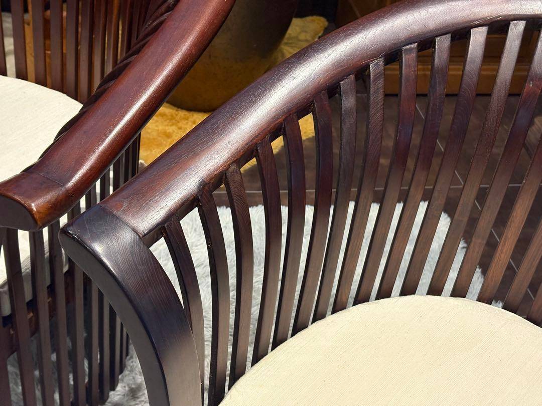 リゾート家具 アームソファ ダイニングソファ アンティーク アジアン