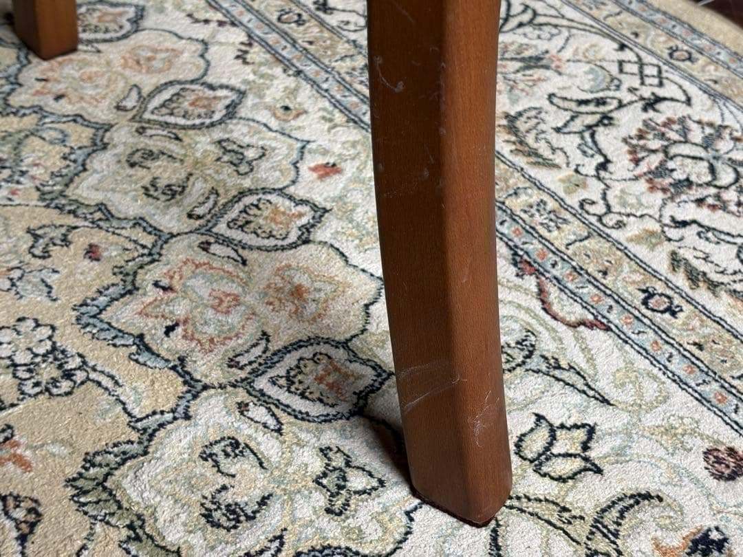 飛騨産業　キツツキマーク　スウェード　スポークチェア　レトロ　3脚セット　IG
