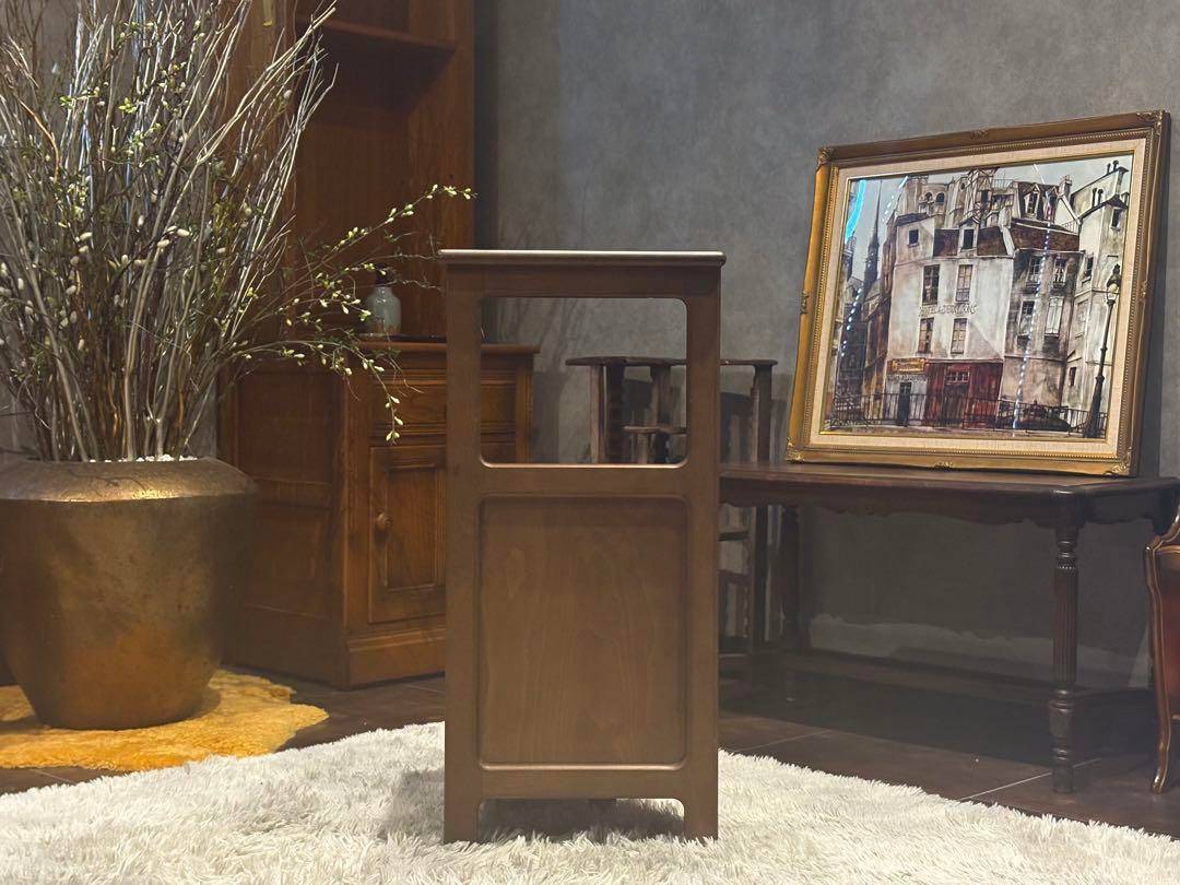 karimoku カリモク　電話台　ファックス台　コーナーキャビネット　IZ