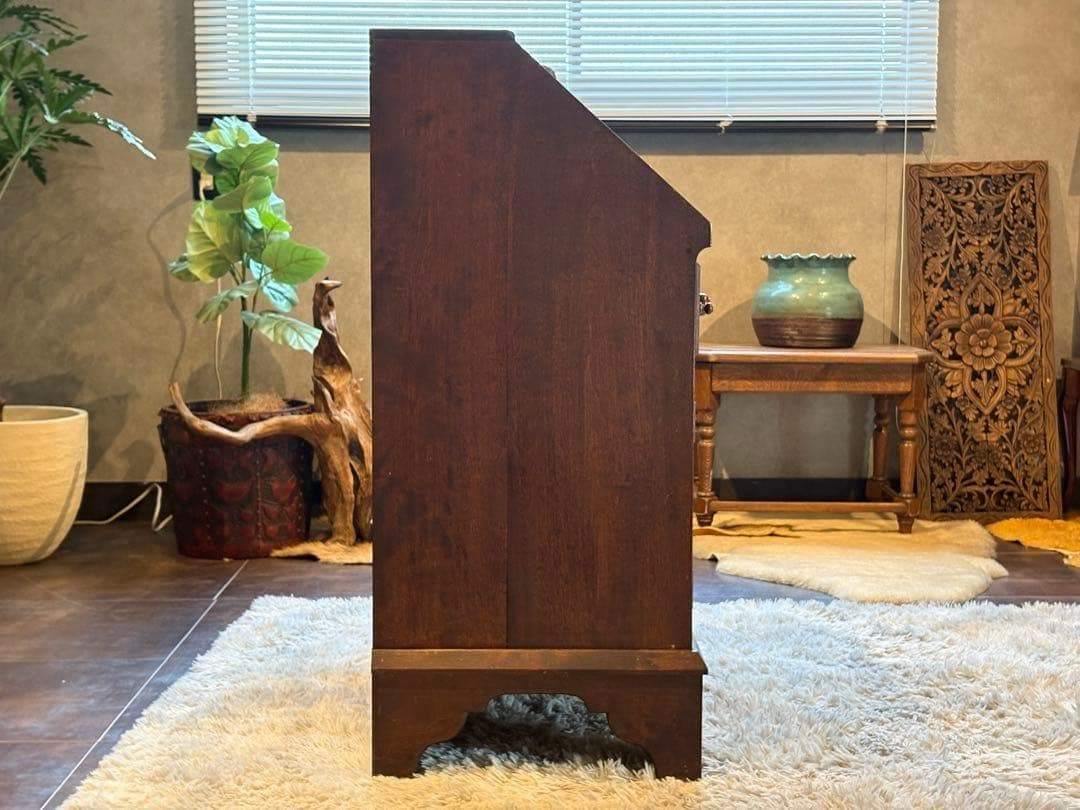 希少　松本民芸　ライティングビューロー　ライティングデスク ビンテージ　SH