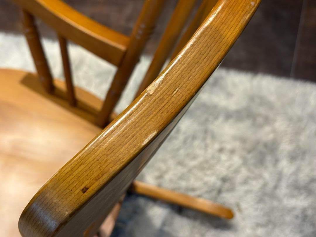 ロッキングチェア　ナチュラル　ヴィンテージ　ビンテージ　レトロ　ゆり椅子