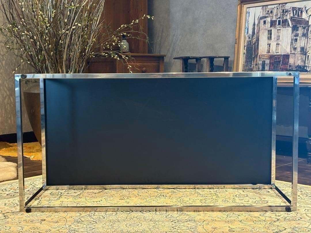 ローテーブル センターテーブル フラットローテーブル ブラック モダン SG