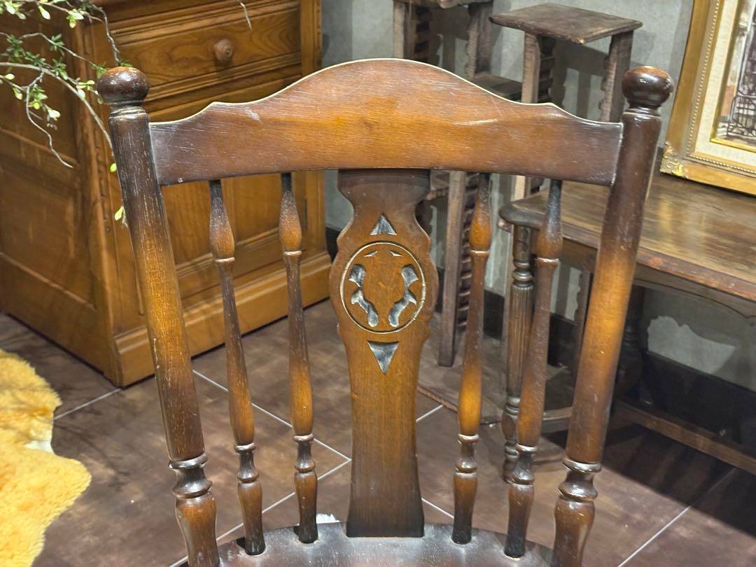 飛騨産業　キツツキ　ウィンザーチェア　スポークチェア　ヴィンテージ　IG