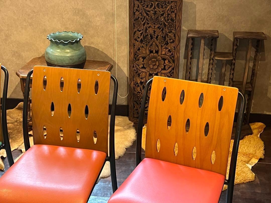 CRES クレス　スタッキングチェア　シティ系　ビンテージ　ポップ　RZ