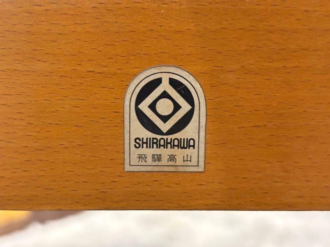 SHIRAKAWA シラカワ　飛騨高山　ダイニングチェア　尾州生地リメイク　nZ