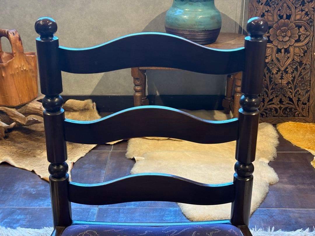 希少　ナガノインテリア　アンティーク　ヴィンテージ　レトロ　チェア　SR