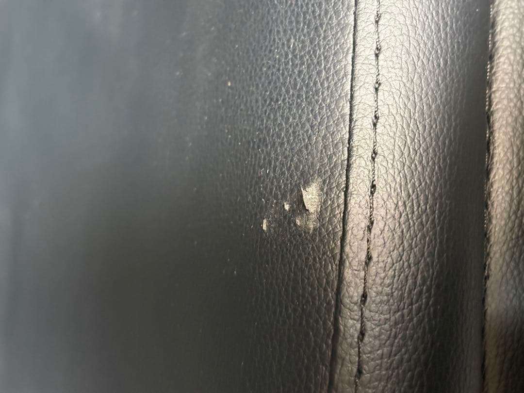 ②ブラック モダン 1人掛けソファ 1Pソファ 合皮レザー アンティーク SG