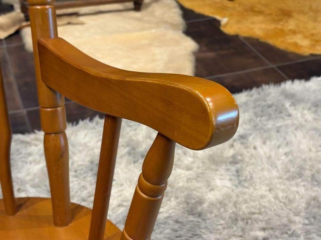 ロッキングチェア　ナチュラル　ヴィンテージ　ビンテージ　レトロ　ゆり椅子