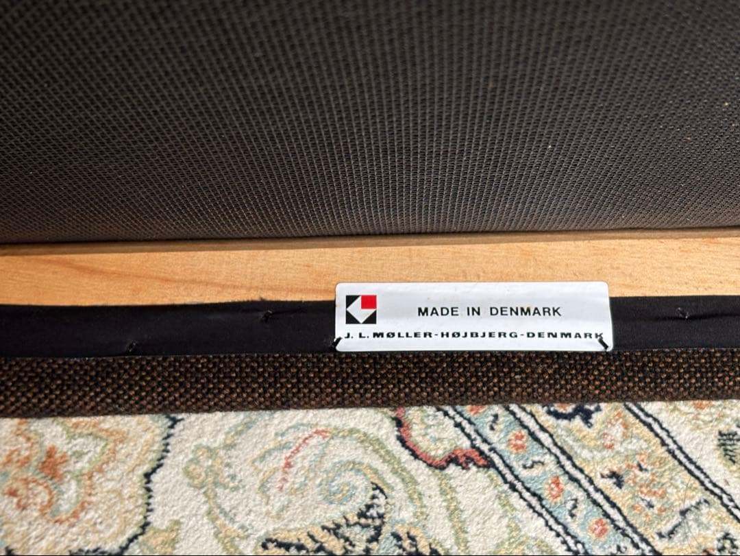 ③J.L. Møllers JLモラー　北欧ヴィンテージチェア　チーク材　NZ