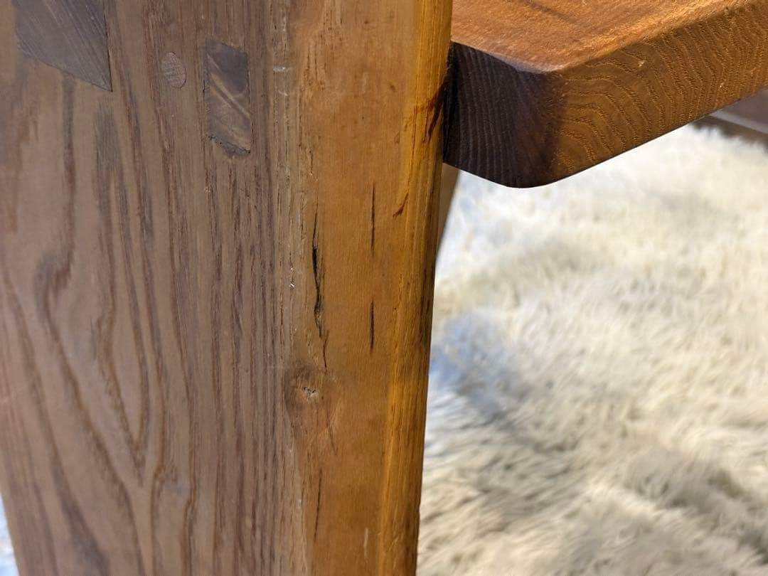 ② 希少　レトロ　無垢材　ヴィンテージ　カフェ　店舗什器　ハイバックチェア　nY