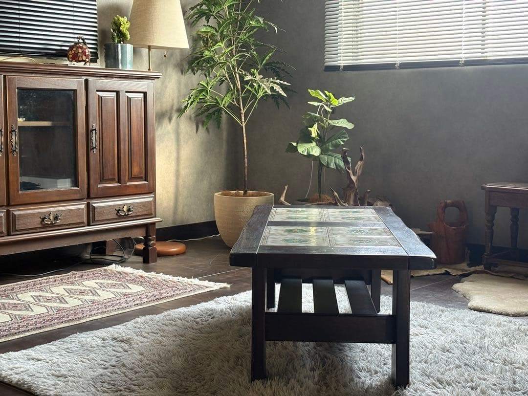 karimoku カリモク コロニアル ローテーブル センターテーブル IG