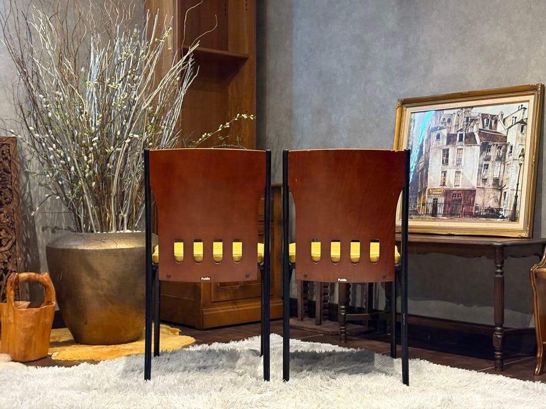 CRES Public スタッキングチェア　レトロ　ビンテージ　シティ系