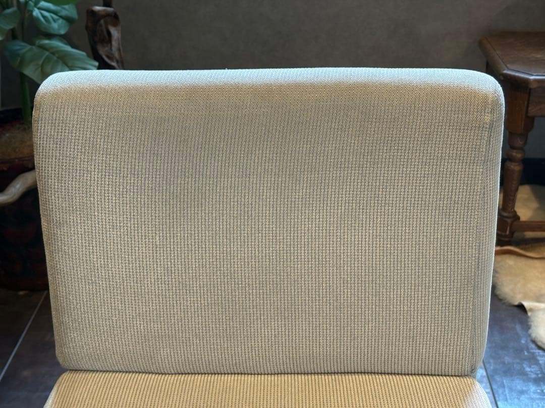 アクタス　ACTUS スチールチェア　ベージュ　ファブリック　シティ　SR