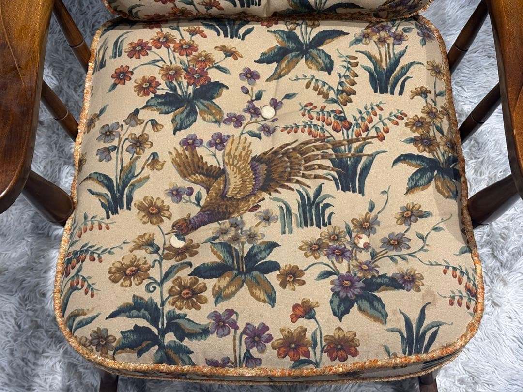 飛騨産業 キツツキマーク ロッキングチェア ダイニングチェア ビンテージ GZ