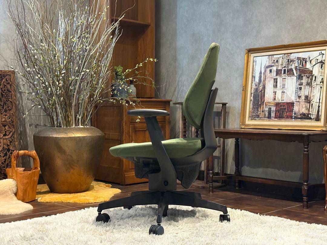 ⑤KOKUYO コクヨ　デスクチェア　オフィスチェア　イングチェア　H