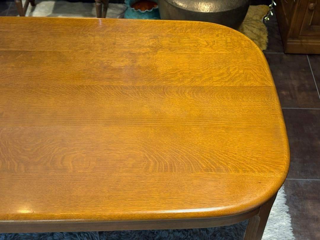 shirakawa 白川木工 飛騨家具 ダイニングテーブル アンティーク R