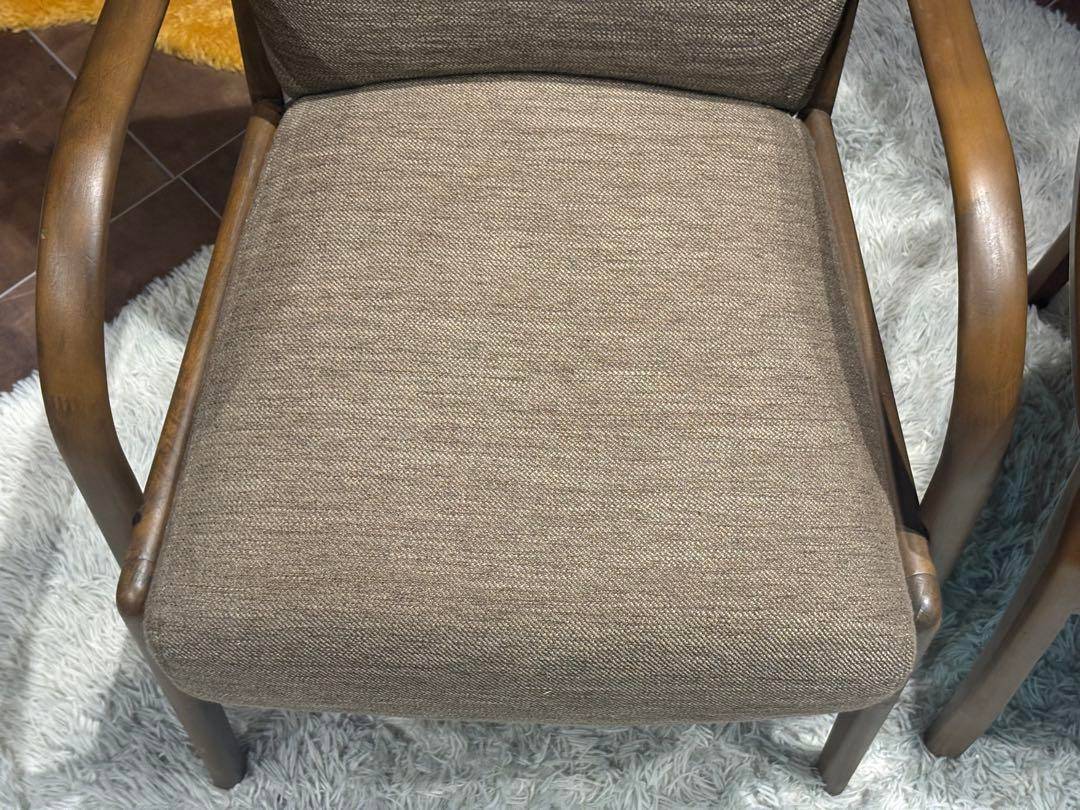 ダイニングチェア　リビングチェア　レザー　ファブリック　アンティーク　In
