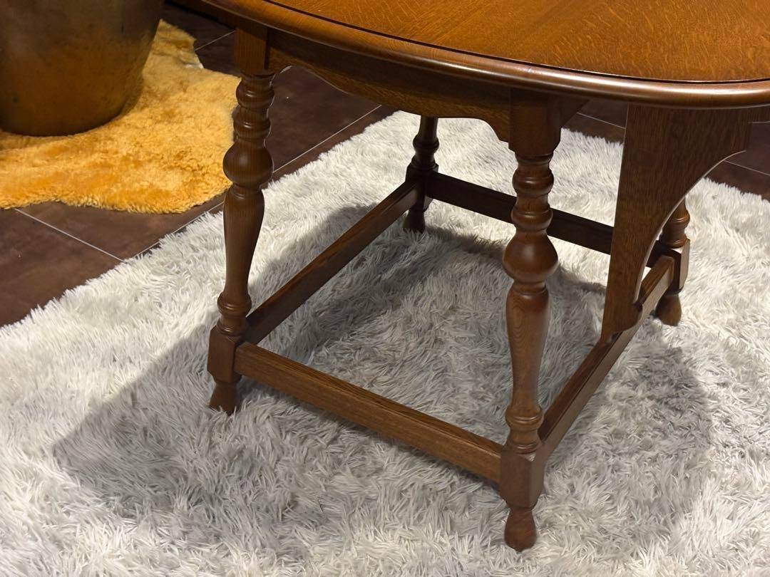 希少　ホビンレッグ　サイドテーブル　ローテーブル　アンティーク　クラシック