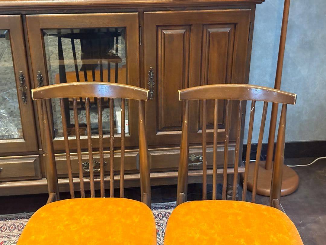 IF アイエフの家具　スポークチェア　レトロ　ヴィンテージ　ビンテージ　IZ