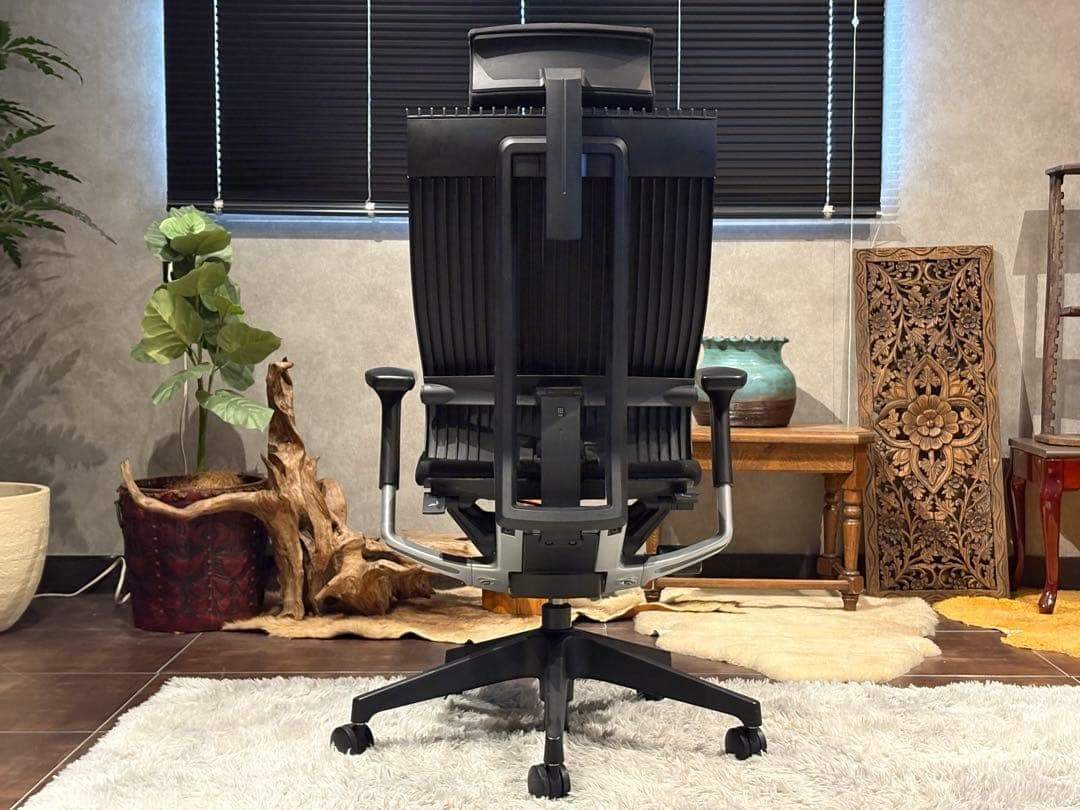 ITOKI イトーキ　スピーナチェア　デスクチェア　デスクソファ　ブラック