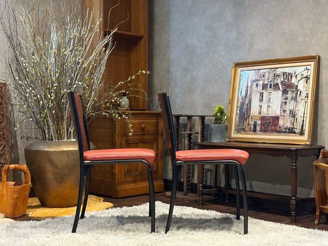 CRES Public スタッキングチェア　レトロ　ビンテージ　シティ系