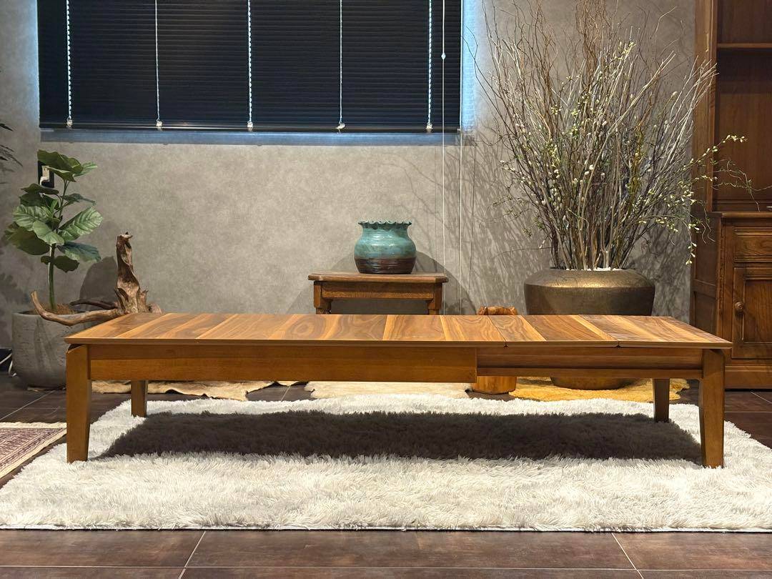 希少　ローテーブル　センターテーブル　エクステンションテーブル　ビンテージ　IR