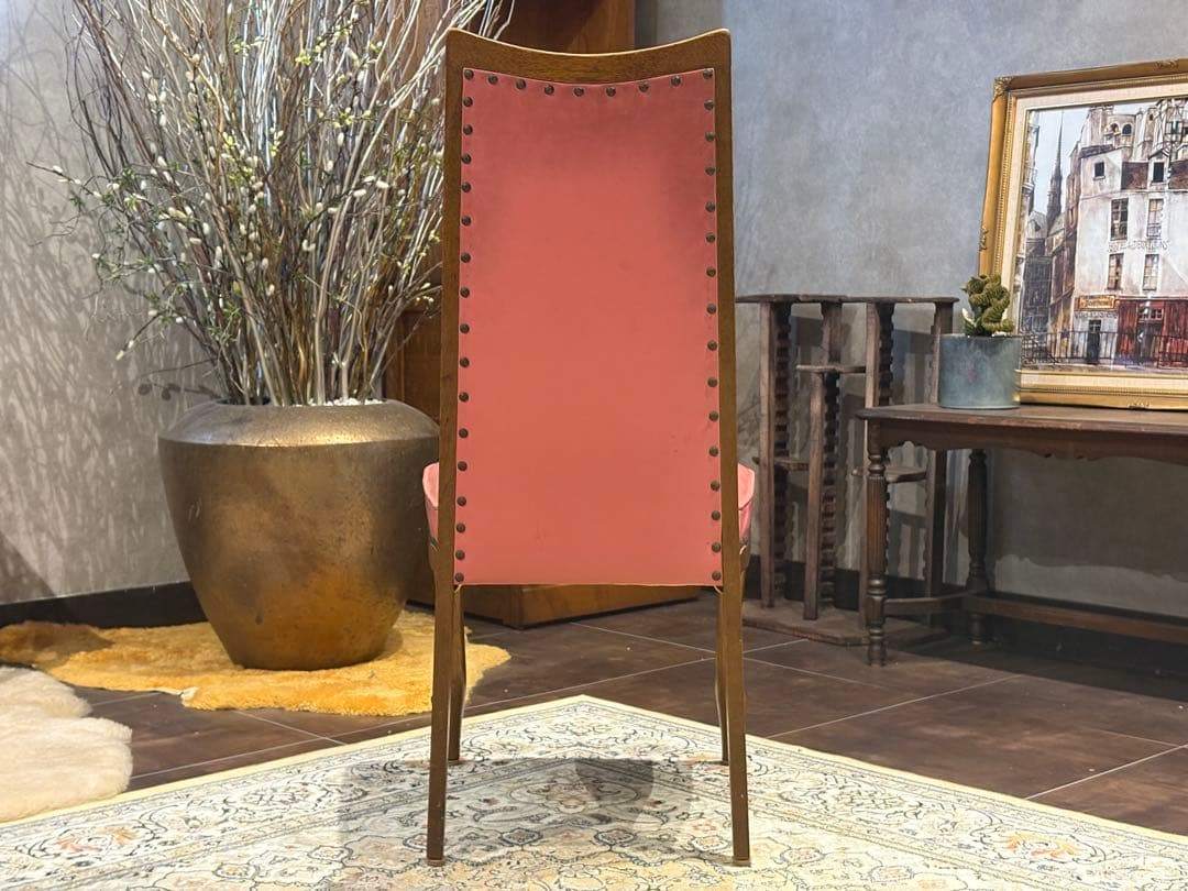 マルニ木工　リビングダイニングチェア マルニ木工 maruni꧂セミハイバックダイニングチェア4脚 レザー 合成皮革