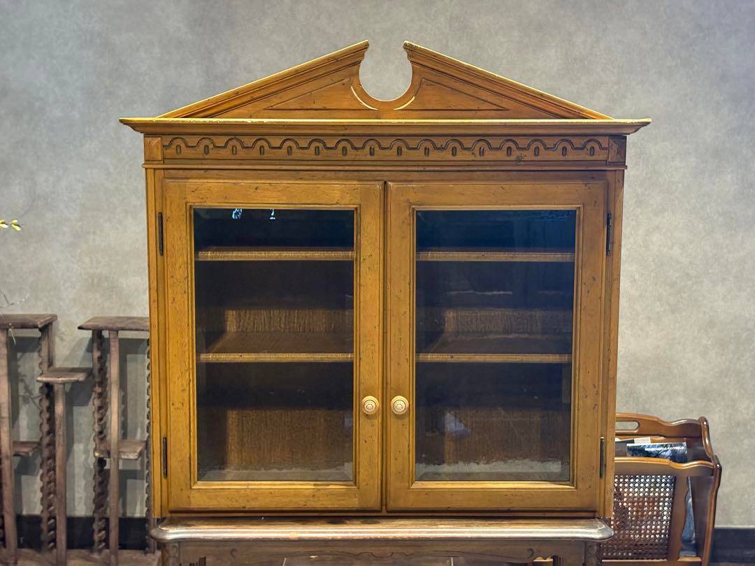 karimoku カリモク　食器棚　ディスプレイ　ガラスケース レトロ　IZ