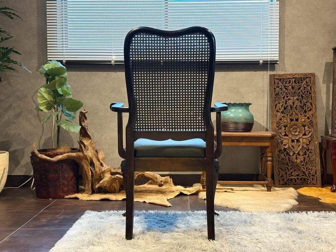 USビンテージ　アームチェア　猫脚　クラシカル　アメリカン　ブルックリン　洋風