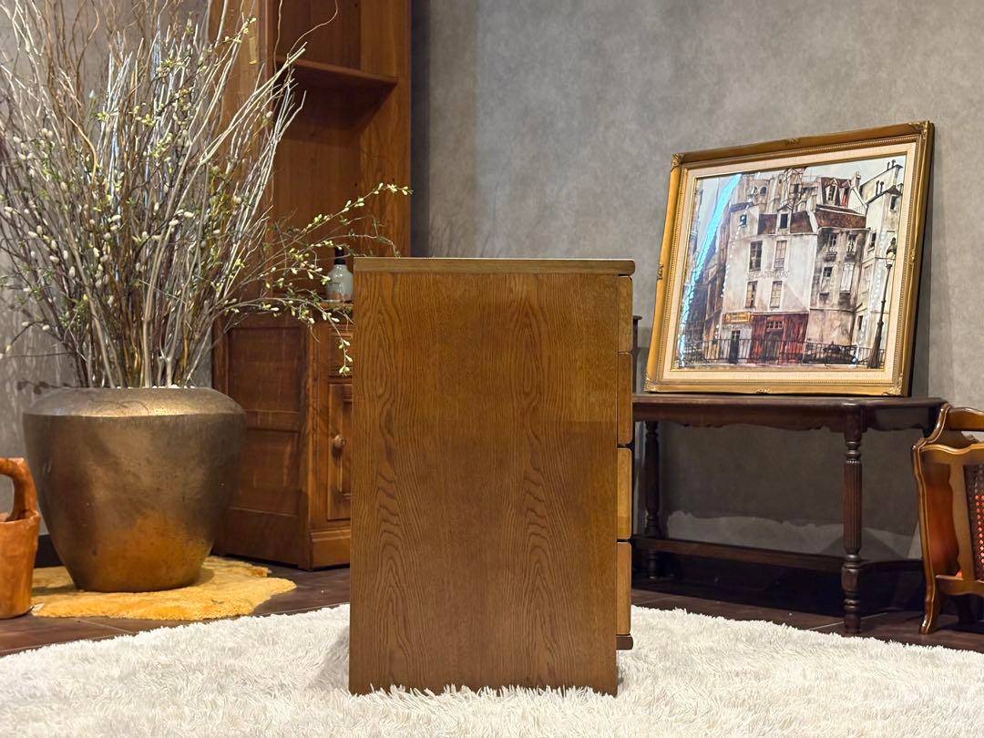 カリモク　karimoku 4段チェスト　サイドボード　ヴィンテージ　GY