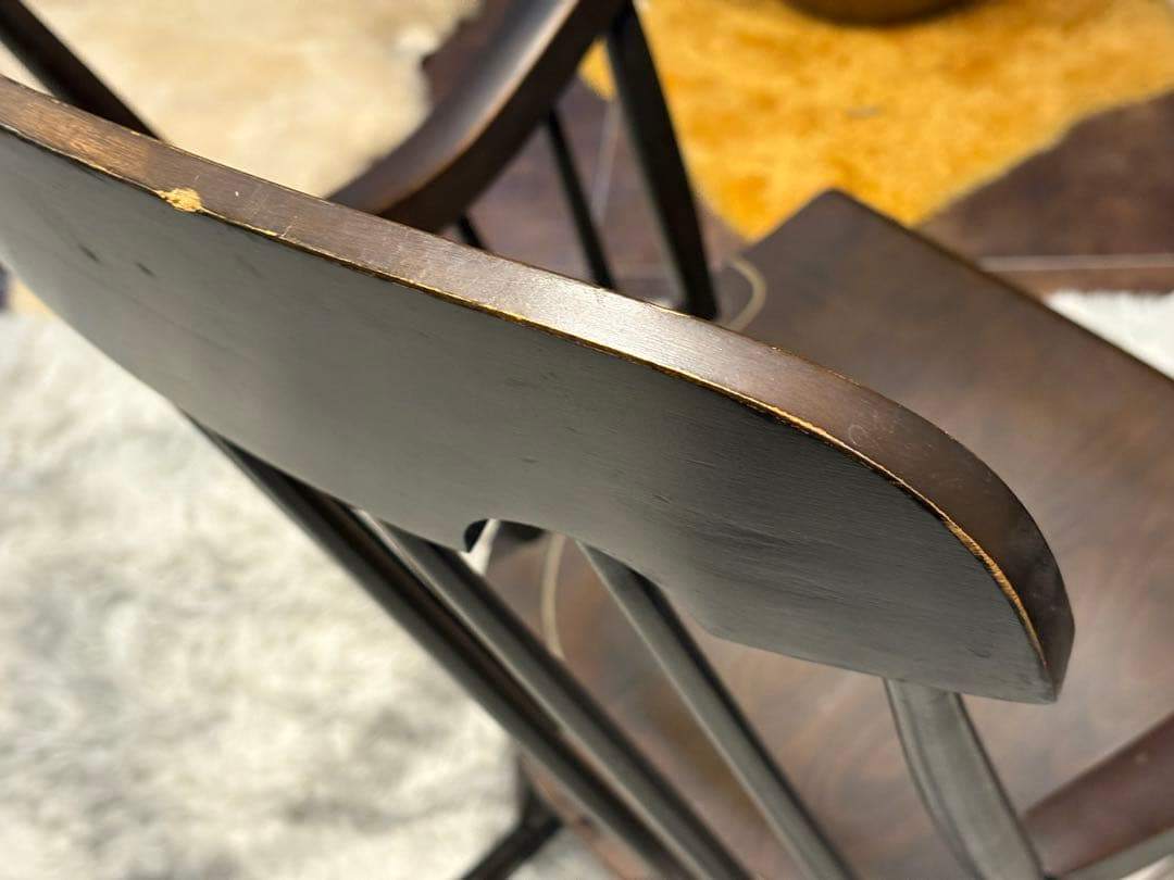 飛騨産業　キツツキマーク　ロッキングチェア　ダイニングチェア　アンティーク　IG