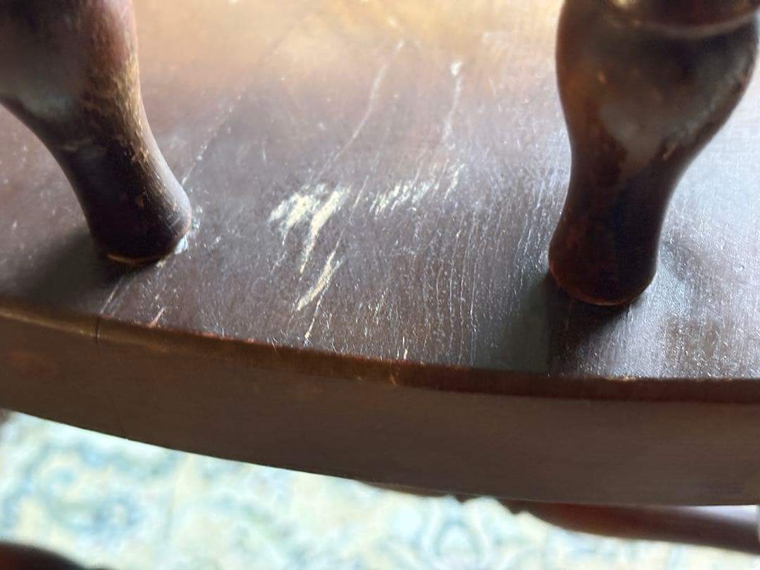 飛騨産業　キツツキマーク　アームチェア　スポークチェア　レトロ　ヴィンテージ