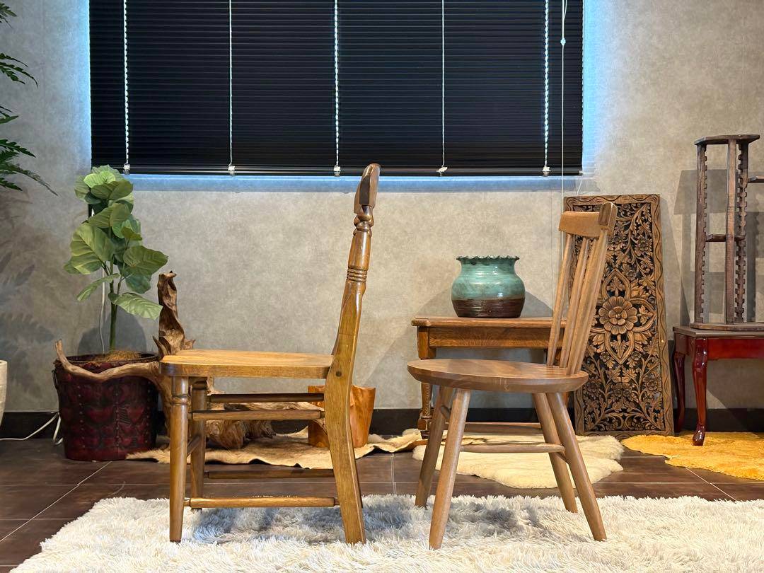 ウィンザーチェア　椅子　アンティーク　ヴィンテージ　ビンテージ　イタリア