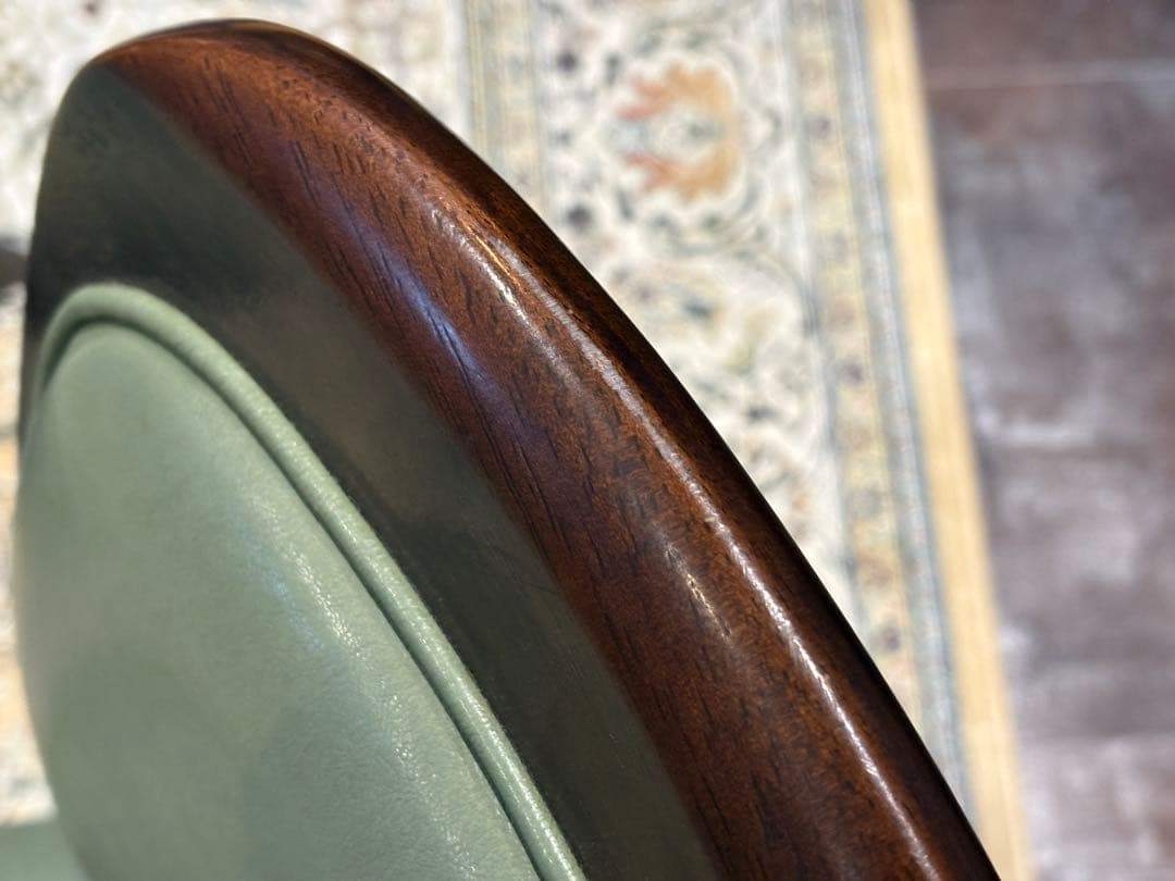 maruni マルニ木工 ダイニングチェア 本革レザー ビンテージ nZ